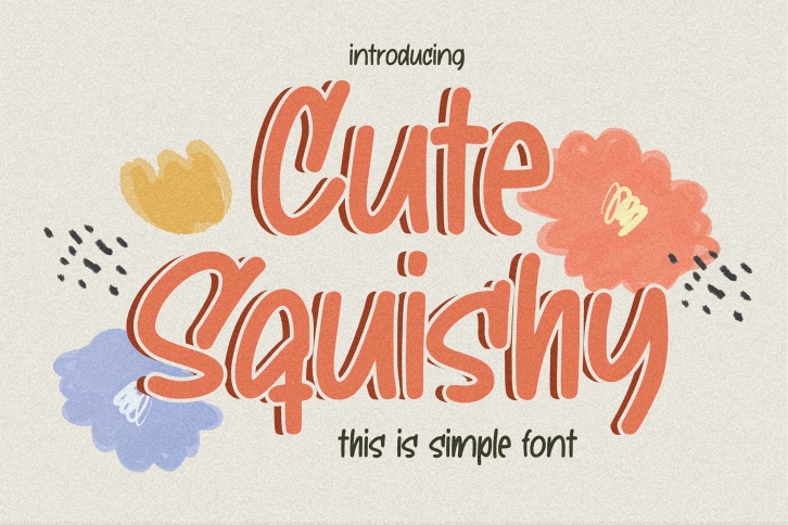 Cute Squishy Font Download