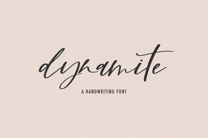 Dynamite Script Font Download