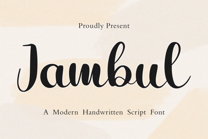 Jambul Font Download