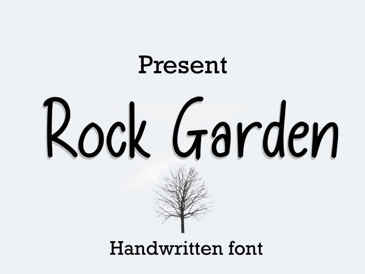 Rock Garden Font Download