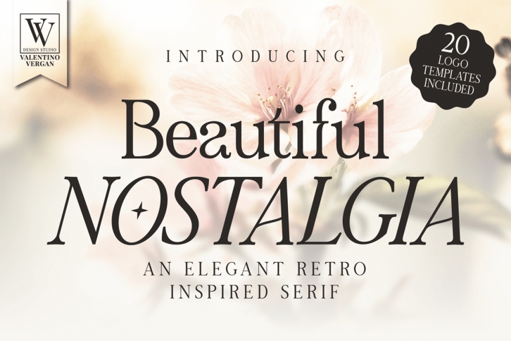 Beautiful Nostalgia Font Download