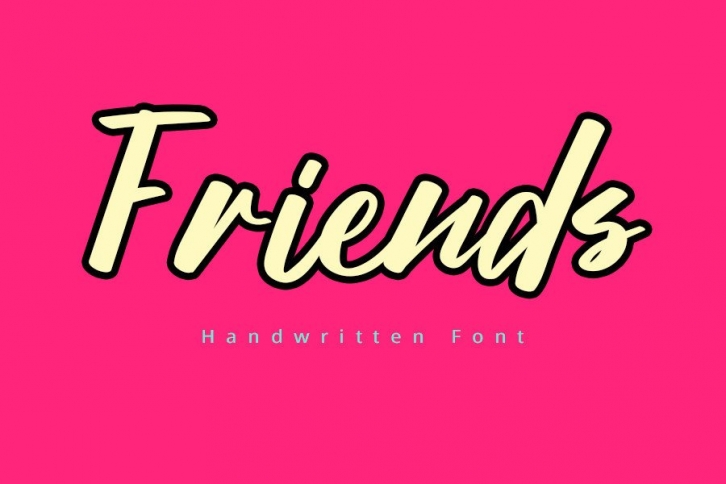 Friends Font Download