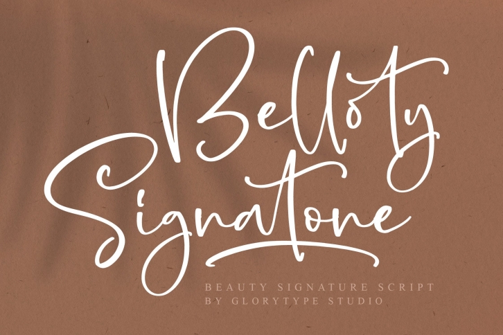 Belloty Signatone Font Download