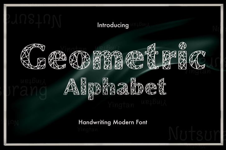 Geometric Alphabet Font Download