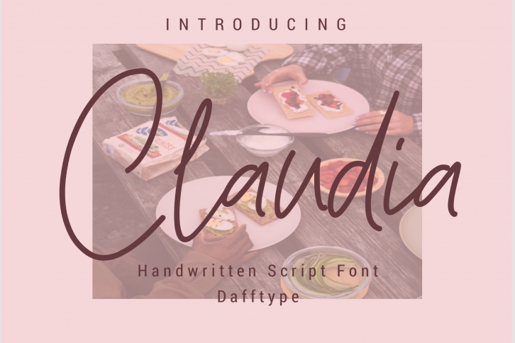 Claudia Font Download