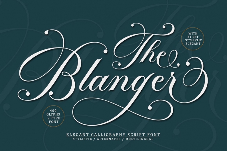 The Blanger Font Download