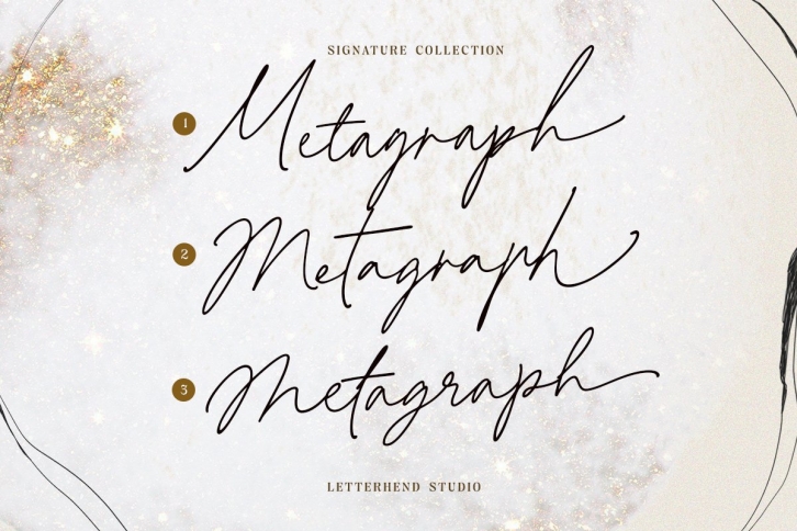 Metagraph Signature Script 3 s Font Download