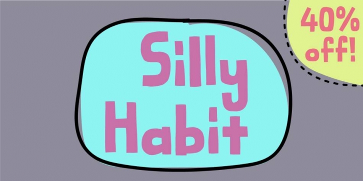 Silly Habit Font Download