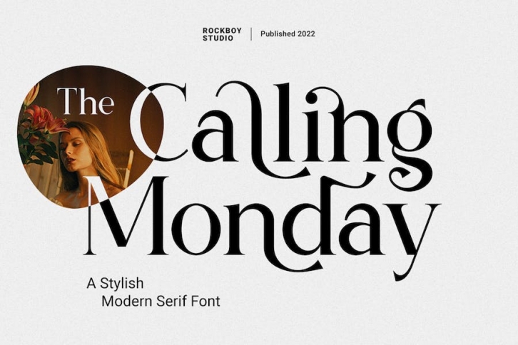 The Calling Monday - Modern Stylish Font Download