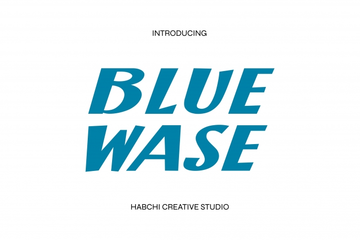 Bluewase Font Download