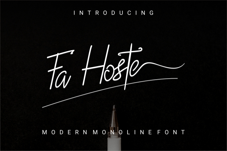 Fahoste Font Download
