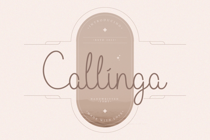 Callinga Font Download