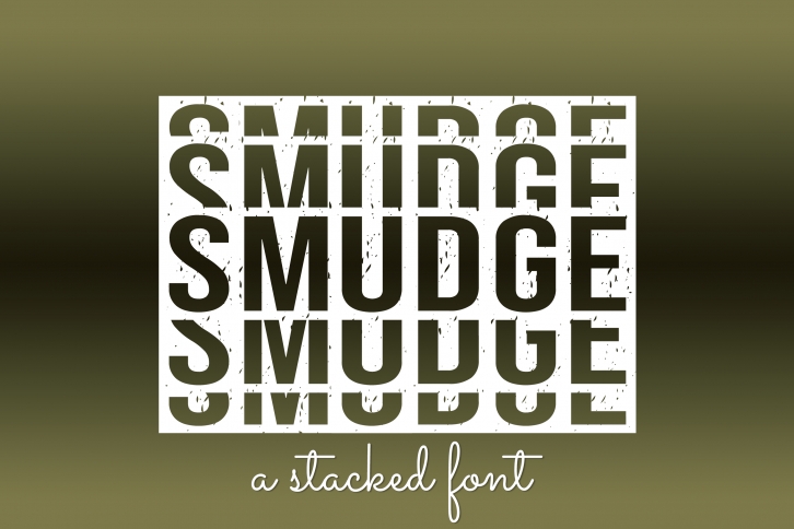 Smudge Font Download