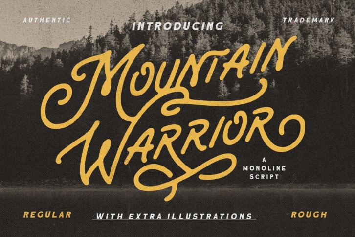 Mountain Warrior Font Download