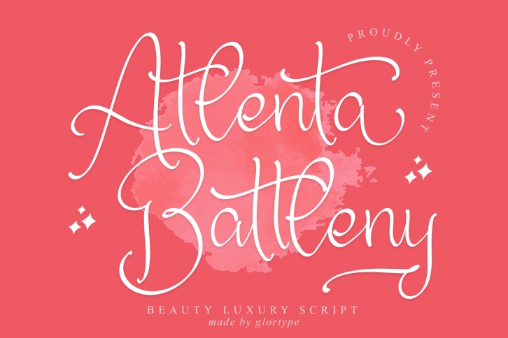 Atlenta Battleny Font Download