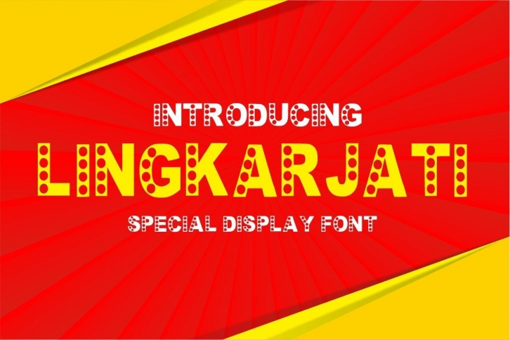 Lingkarjati Font Download