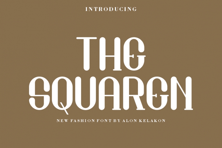 The Squaren Font Download