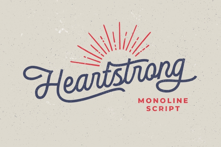 Heartstrong Font Download