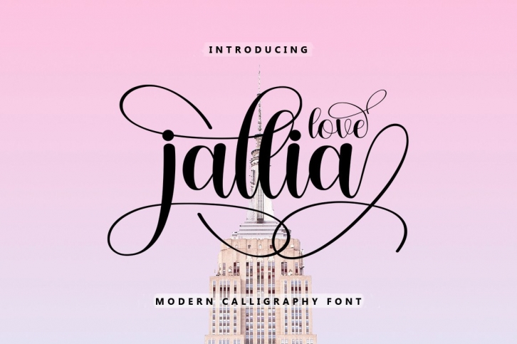 Jallia Love Font Download