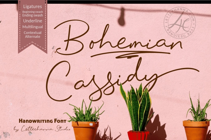 Bohemian Cassidy Font Download