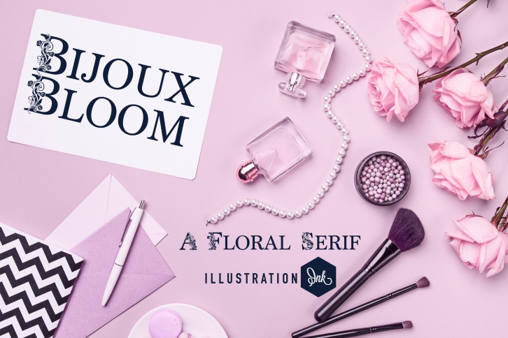 ZP Bijoux Bloom Font Download