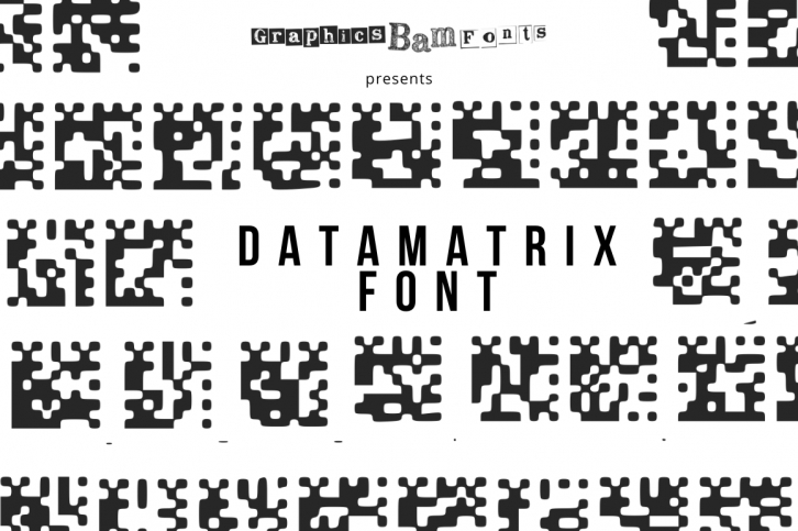 Datamatrix Font Download