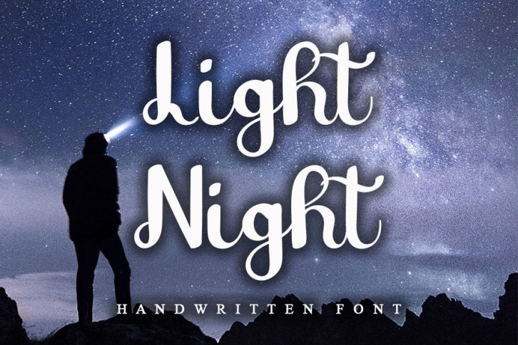 Light Night Font Download
