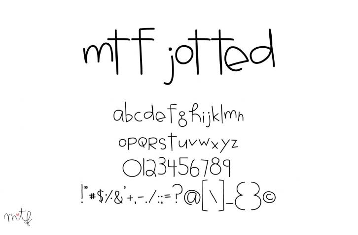 Jotted Font Download