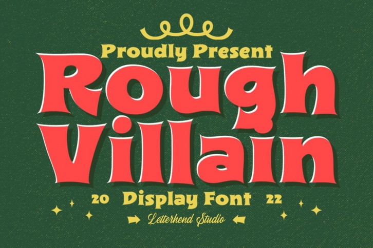Rough Villain Font Download