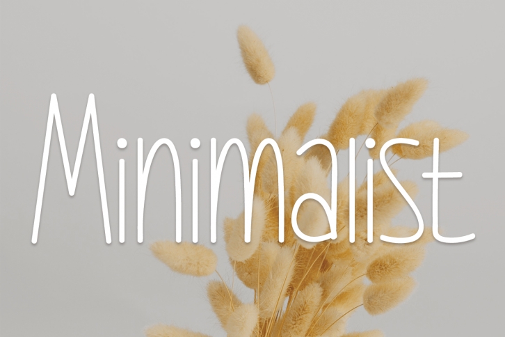 Minimalist Font Download