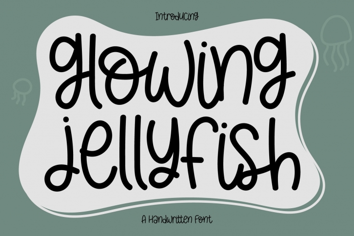 Glowing Jellyfish Font Download