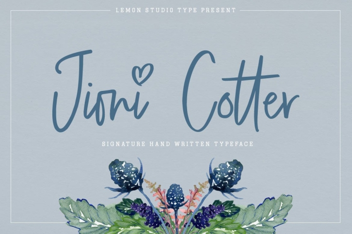 Jioni Cotter Font Download