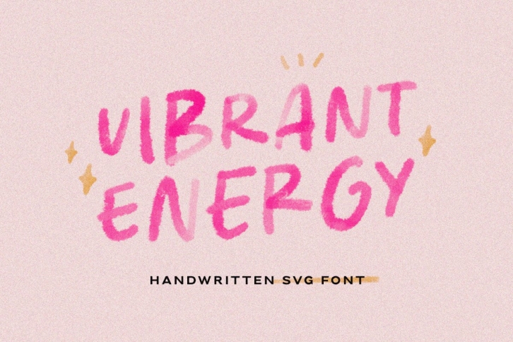 Vibrant Energy Font Download