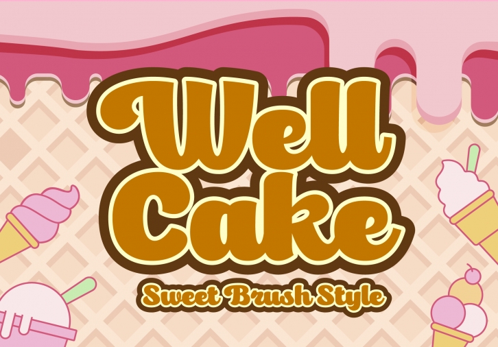 Well Cake Font Download