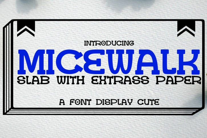Micel Walk Slab Font Download