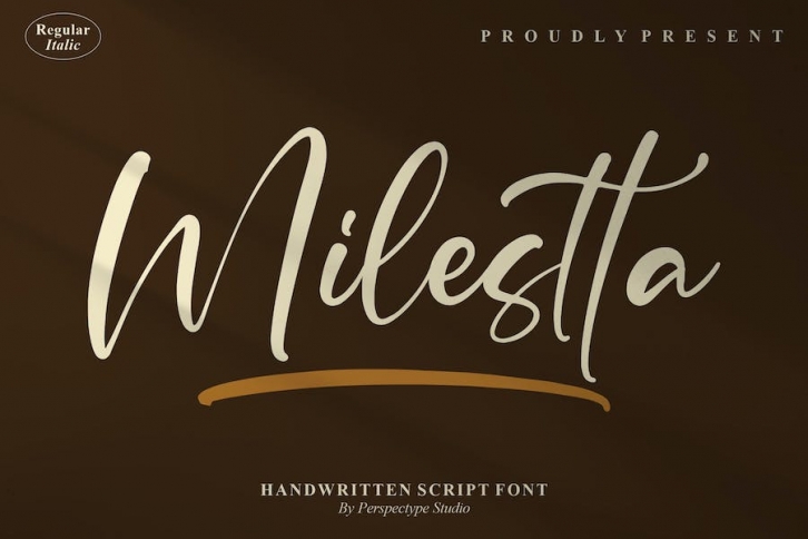 Milestta Handwritten Script Font Font Download