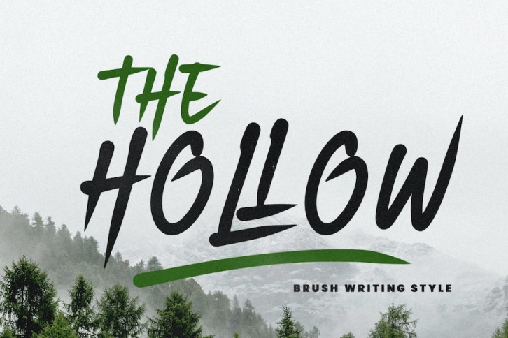 The Hallow Brush Font Download