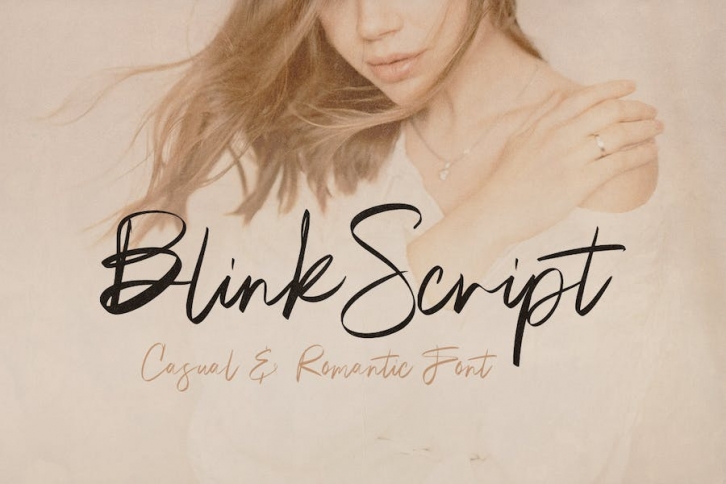 Blink Handwritten Script Font Download