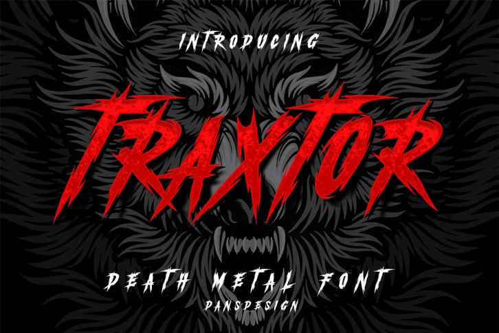 Traxtor Font Download