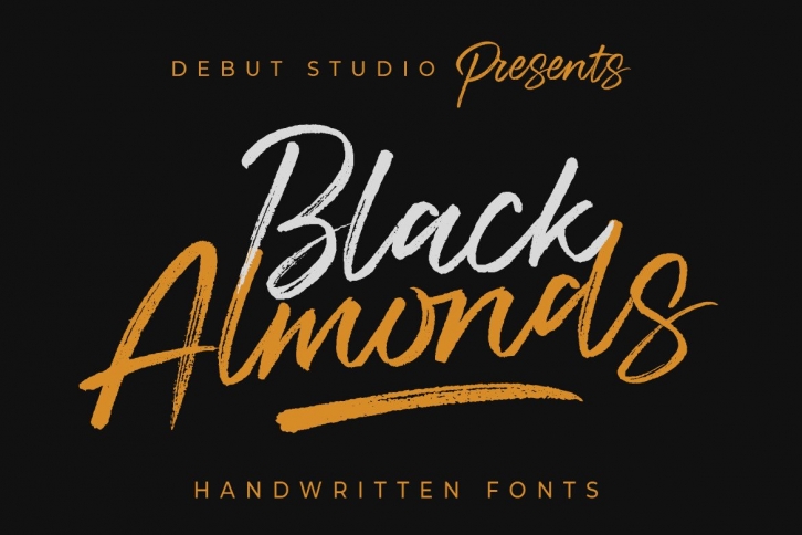 Black Almonds Font Download