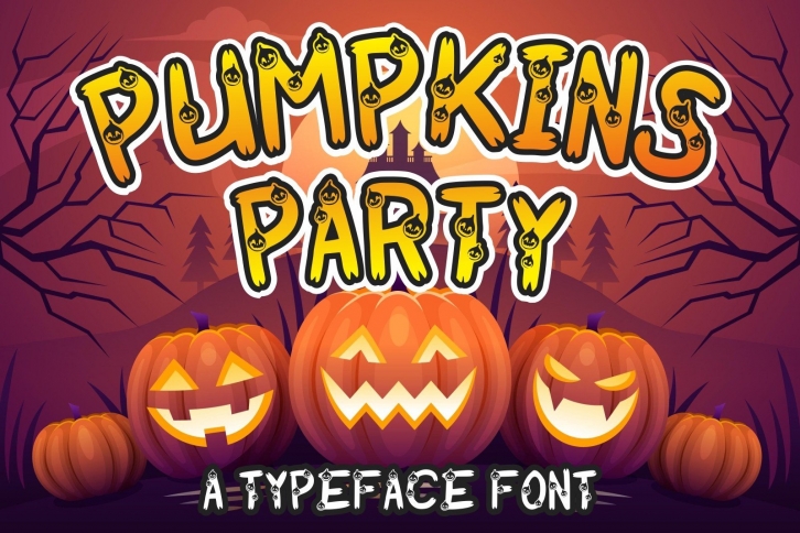 Pumpkins Party Font Download