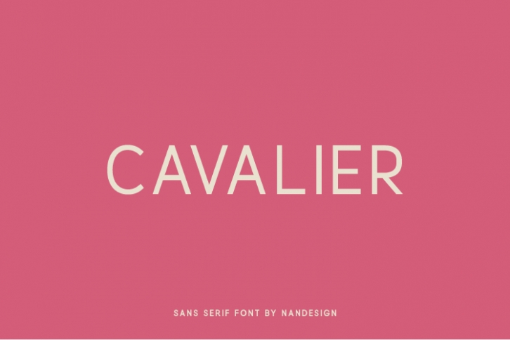 Cavalier Font Download