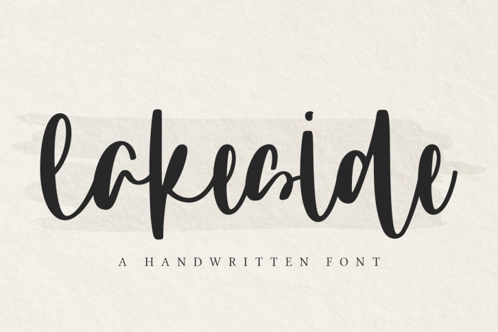 Lakeside Font Download