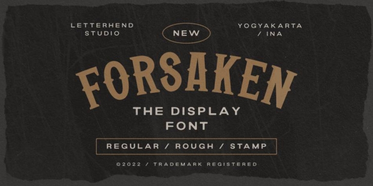 Forsaken Font Download