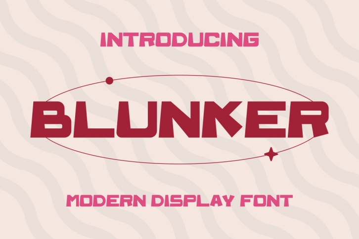 Blunker Font Download