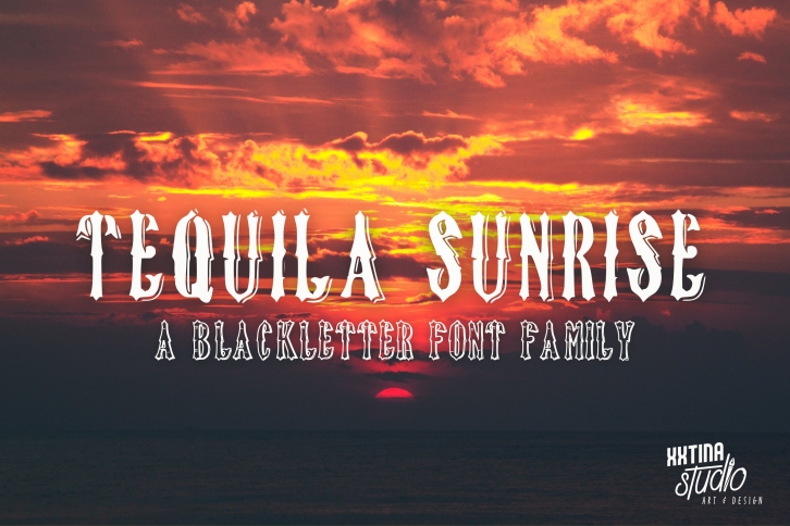 Tequila Sunrise Font Download