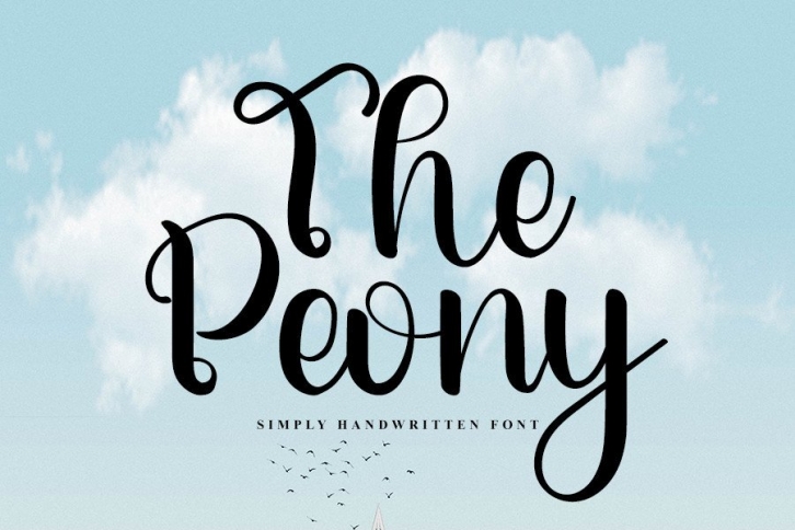 The Peony Font Download