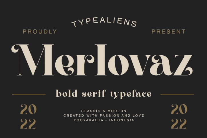 Merlovaz Font Download