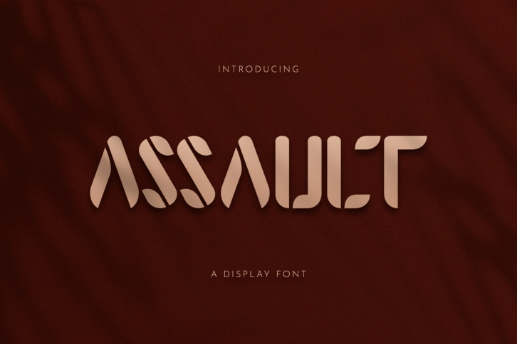 Assault Font Download