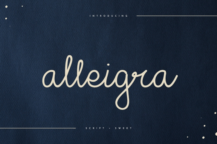 Alleigra Font Download